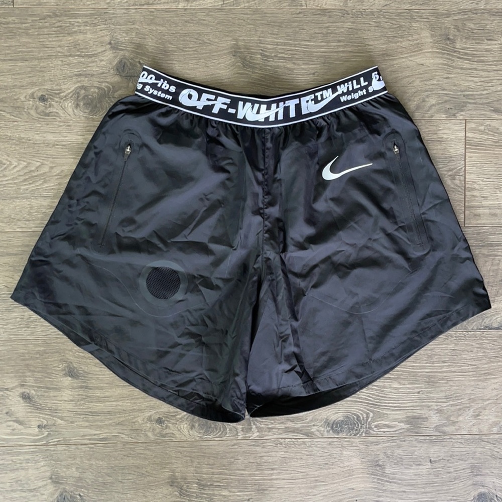 Off-White Nike Black Men’s Workout Shorts